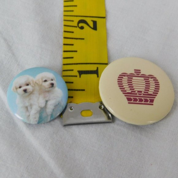 Lot of 14 Random Assorted Buttons Pinbacks Pins Grab Bag Funny Humorous Vote Fun - Picture 11 of 12